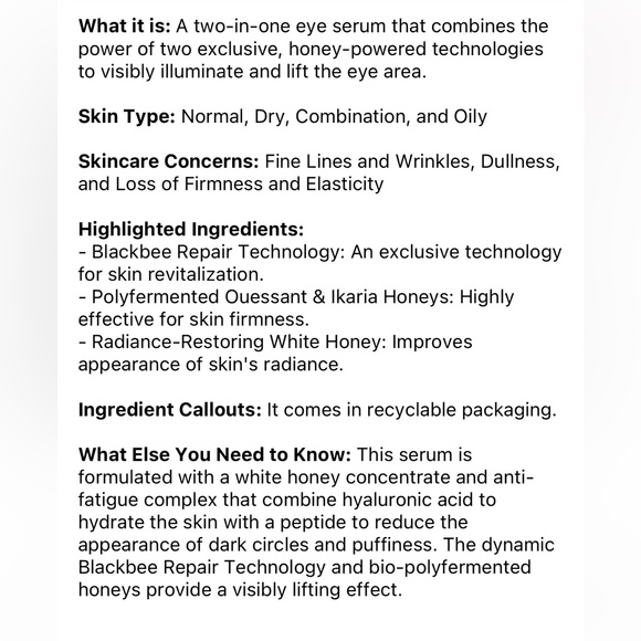 Guerlain Double Renew & Repair eye serum 0.6 m l X 6 packets - Picture 4 of 7